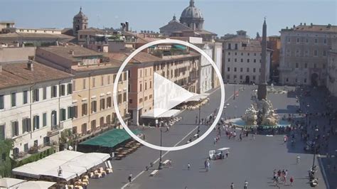 rome italy webcam|【LIVE】 Webcam Piazza Navona